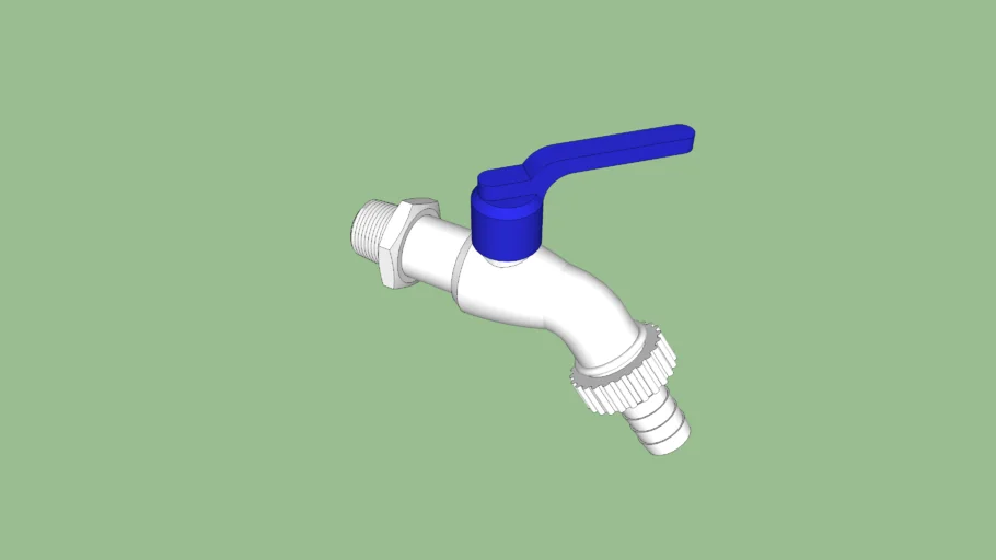 Canilla (Grifo) PVC 1/2"