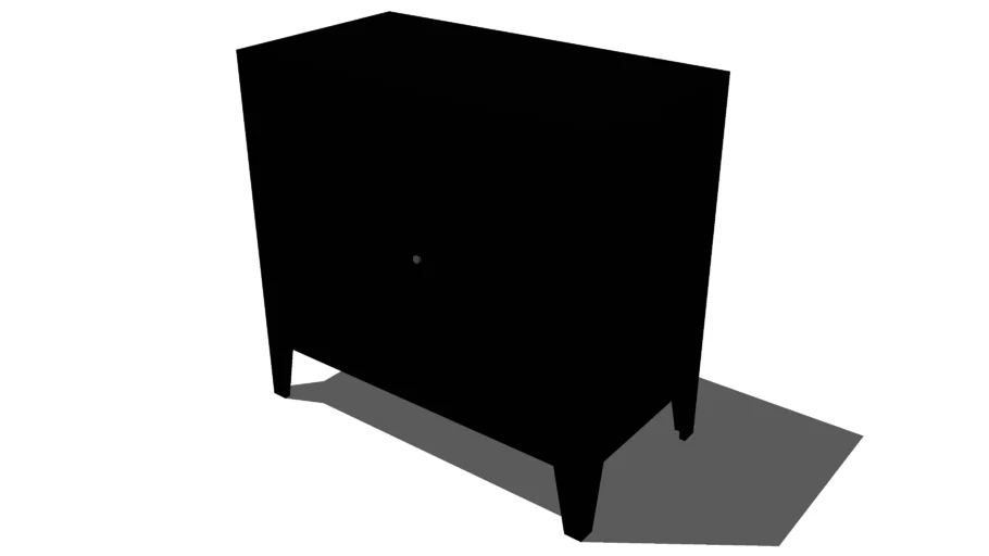 Commode 2 portes métal LOFTER