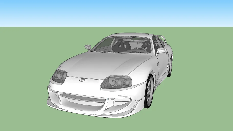Brian's Toyota Supra turbo Furious 7
