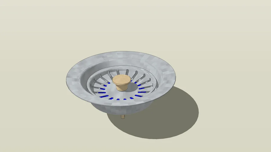 Kitchen sink drain
