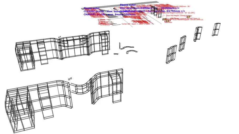 T3 Structure components
