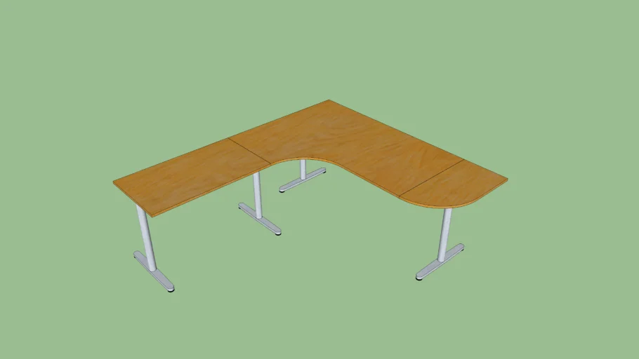Ikea Galant Desk (Extended)
