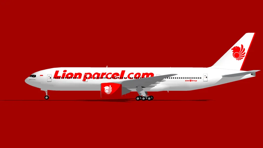 Lion Air Boeing 777-200ER Lion Parcel Com