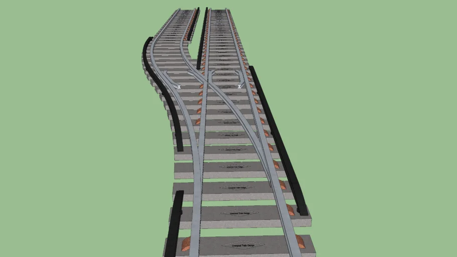 Track change (with third rail)