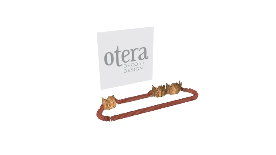 Colar Decorativo Cerâmica TERRA - Objeto decorativo de mesa