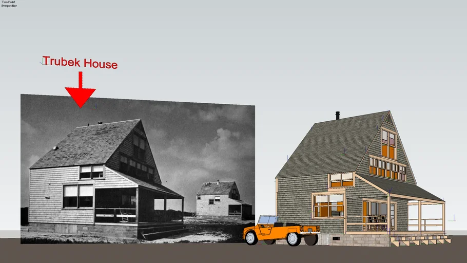 Trubeck House (1971) - Robert Venturi