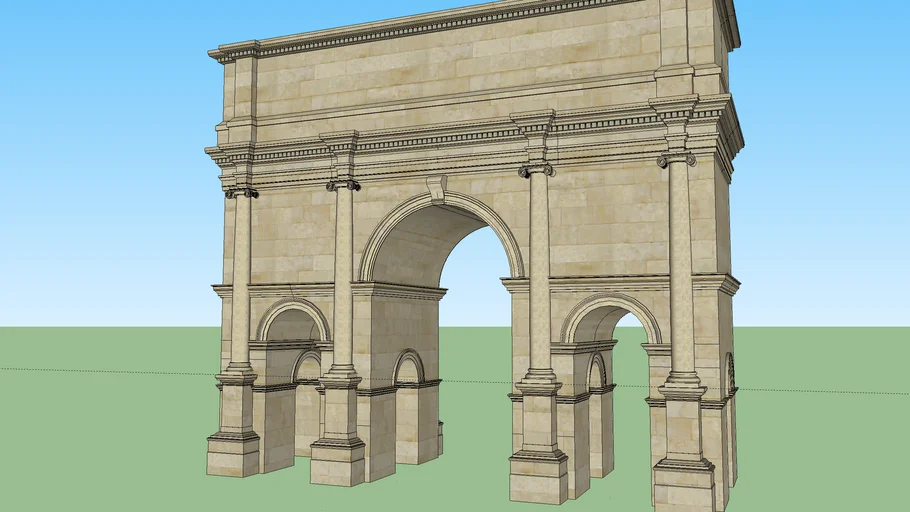 Roman triumphal arch