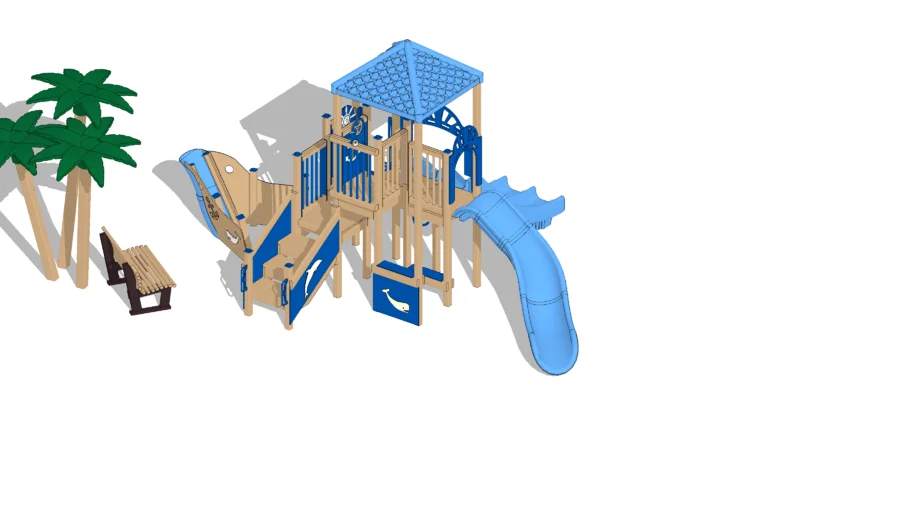 CASTAWAY Playground Equipment by Play Mart - Mini