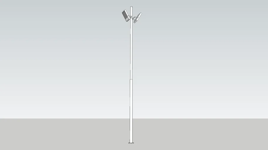 Street light - Dual Spotlight mounted