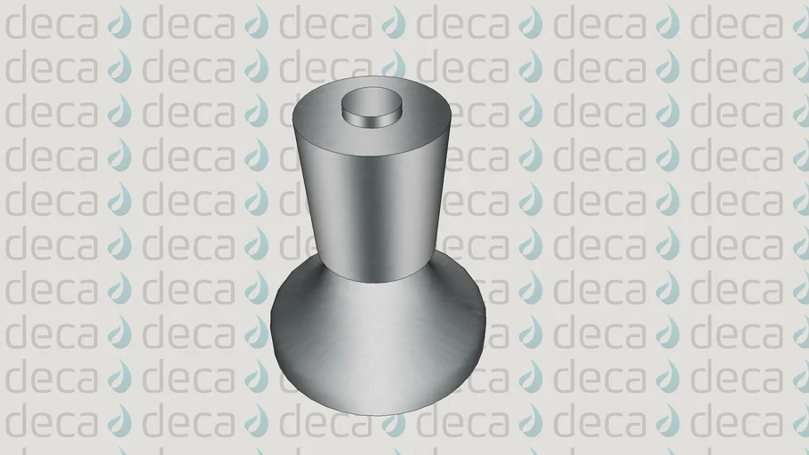 Deca Acabamento para Registro de Pressao Prata - Código 4900.C50.PQ