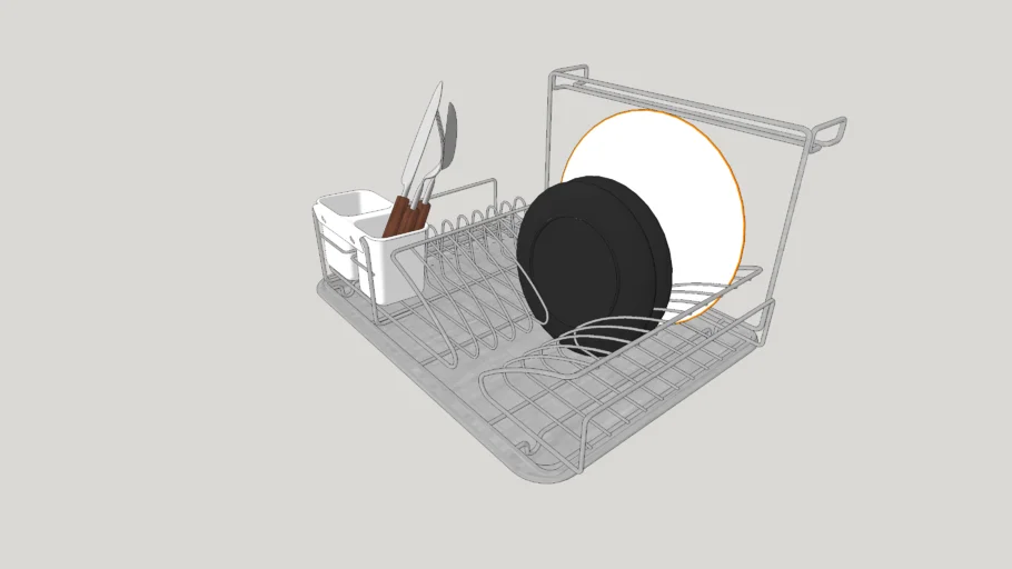 Utensílios de cozinha - Secador/escorredor de louça