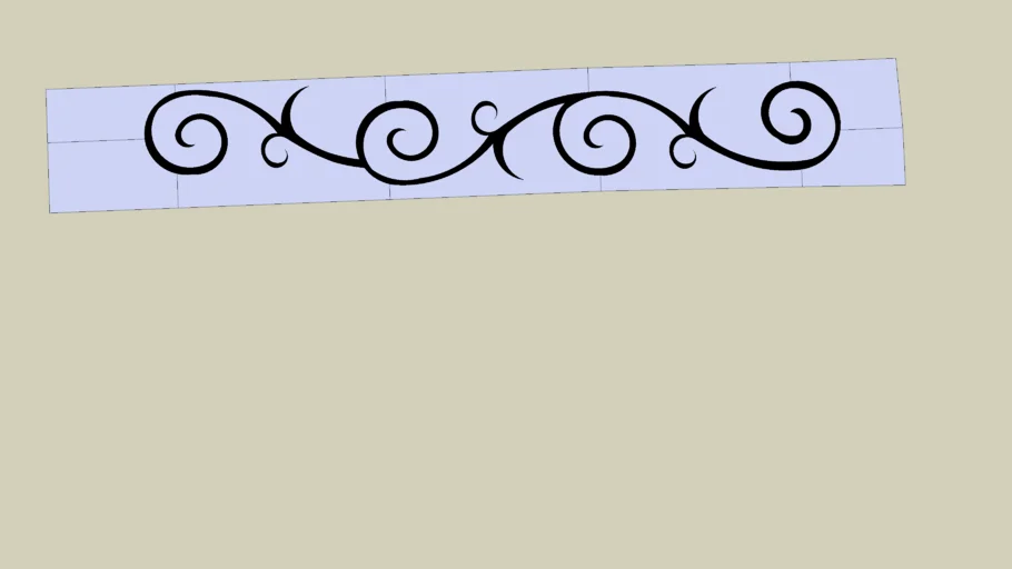 Metal fence