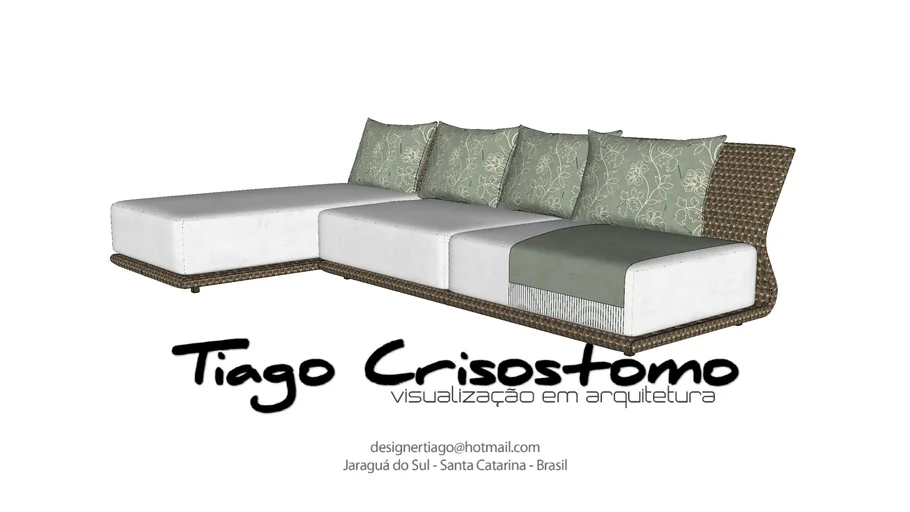 sofa chaise night day molteni C