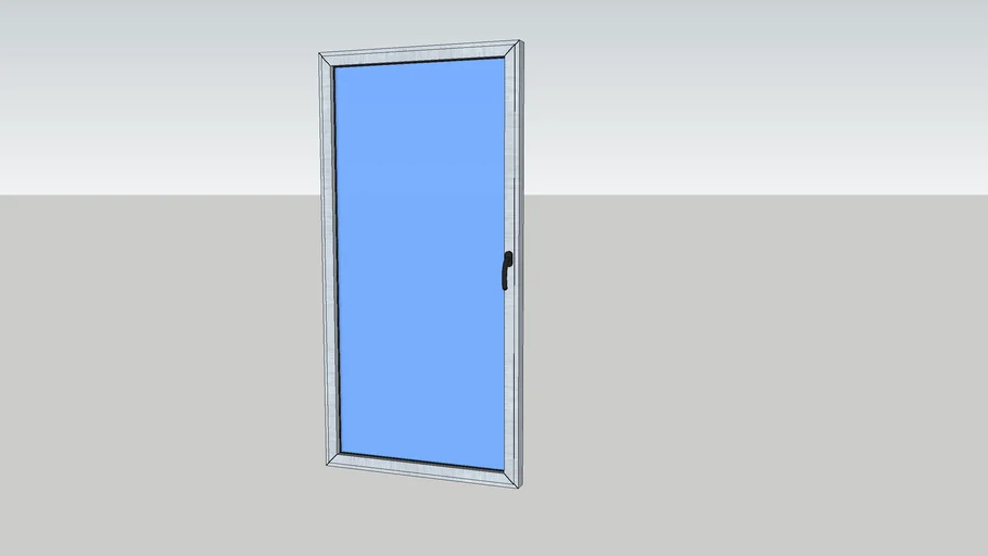 Ventana Aluminio COR 70 practicable