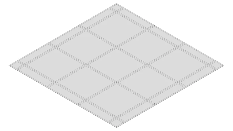 Forro Modular / Modular Ceiling - 625mm x 625mm