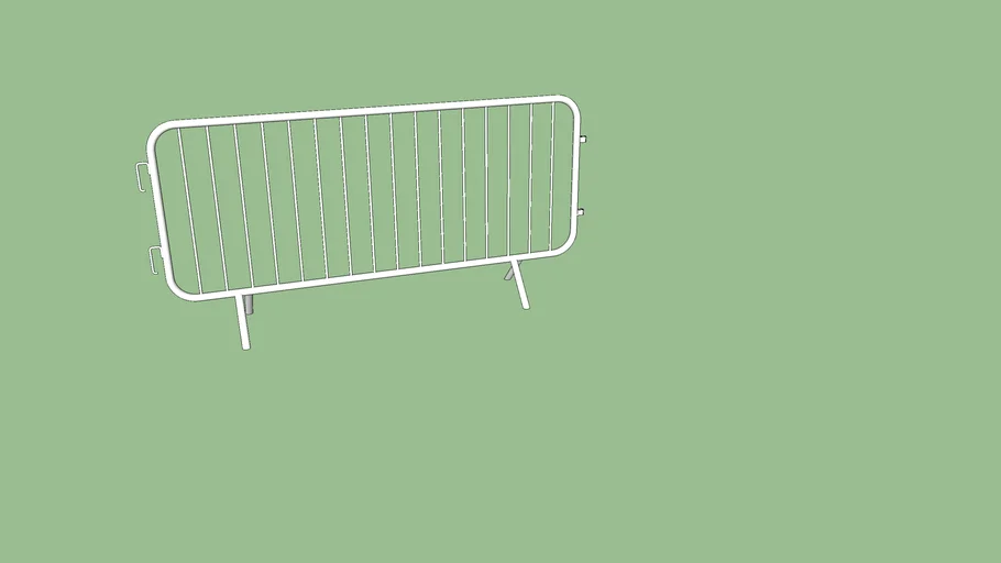2.3 Meter Crowd Control Barrier