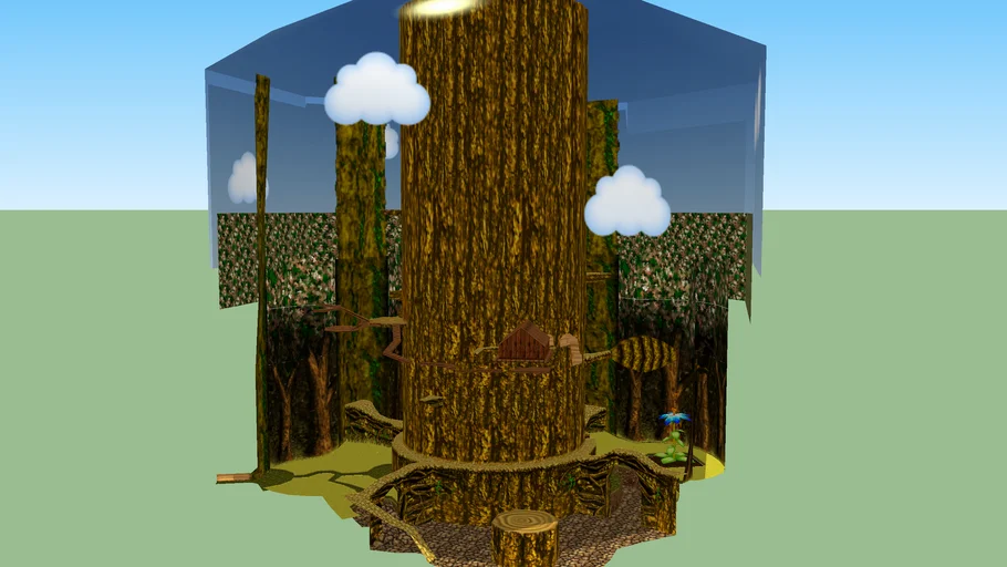 Banjo-Kazooie - Click Clock Wood - summer.