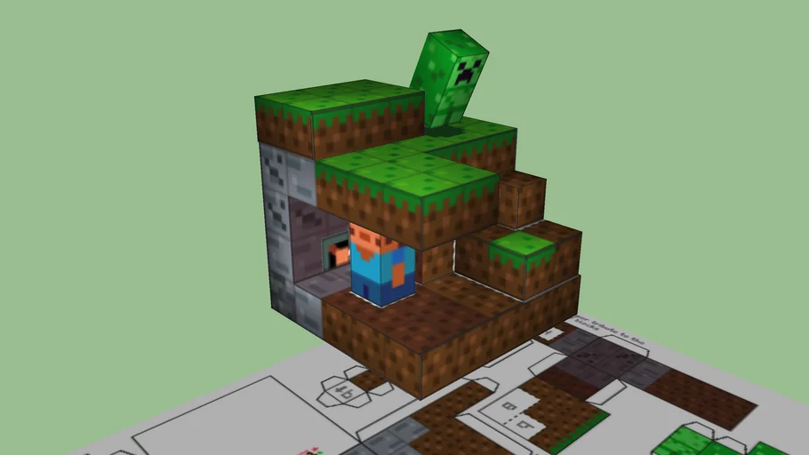 MINECRAFT (PLANO PARA ARMAR)