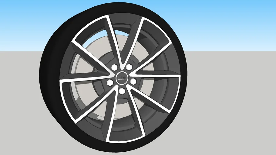 Audi V-Spoke Wheel
