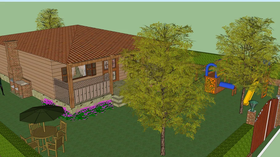 casa campestre, casa, finca, granja, campo