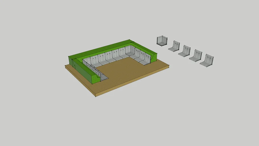 Small Retaining Walls | 3D Warehouse