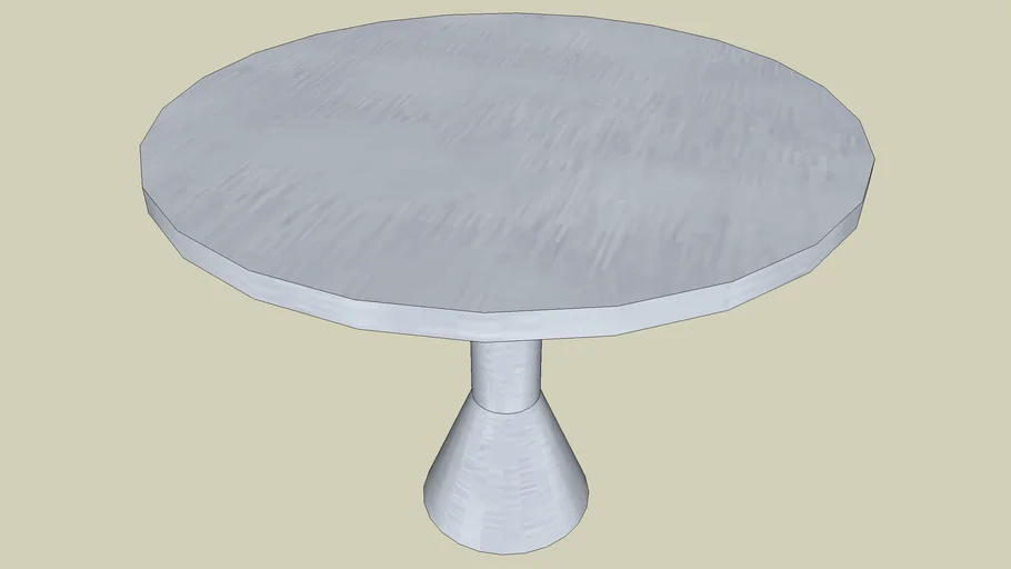 A Simple Table | 3D Warehouse