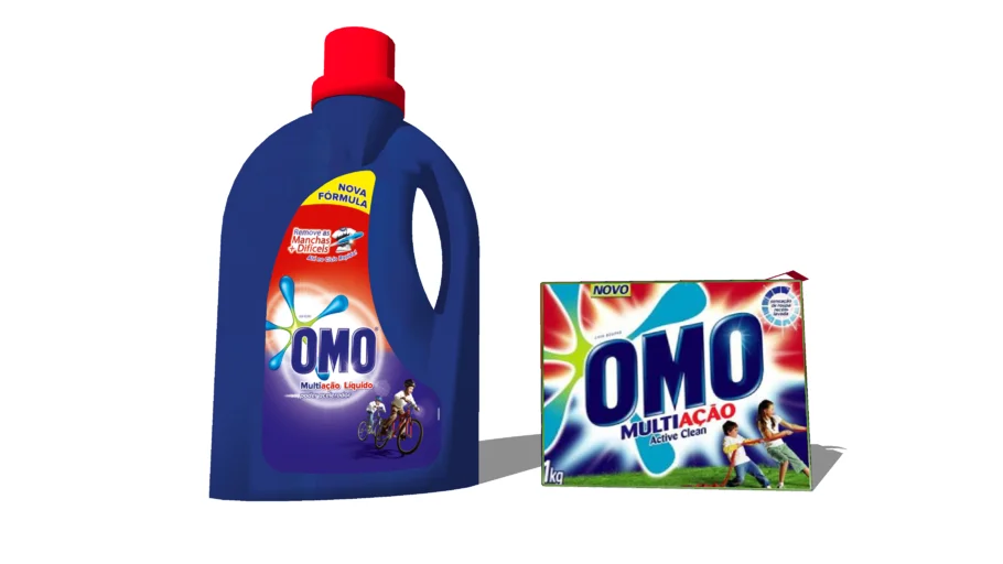 Sabão OMO Líquido+Pó