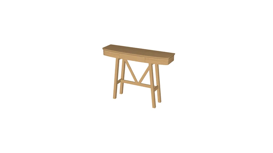 AMPM Console Buondi chene naturel