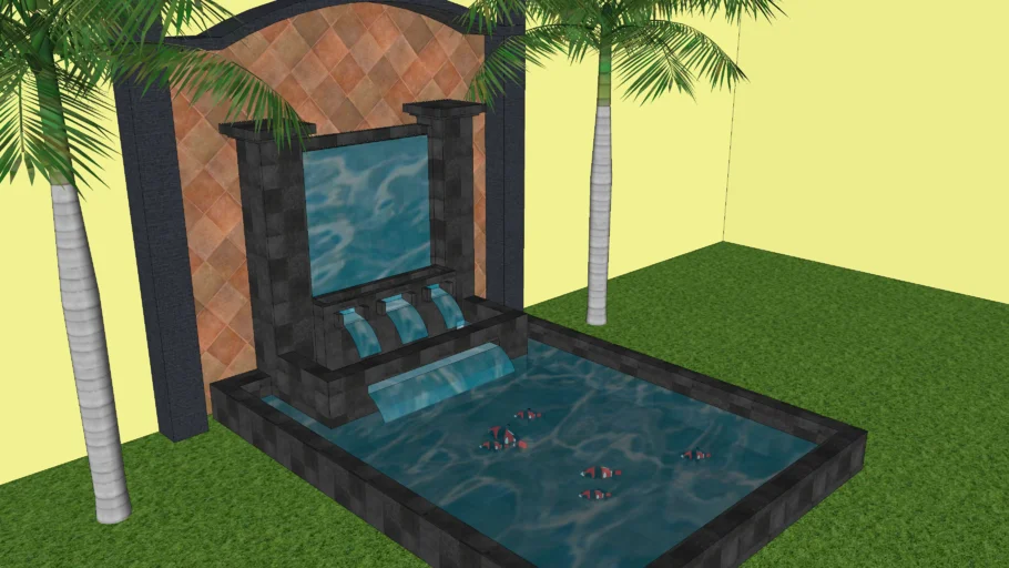 Air terjun minimalis
