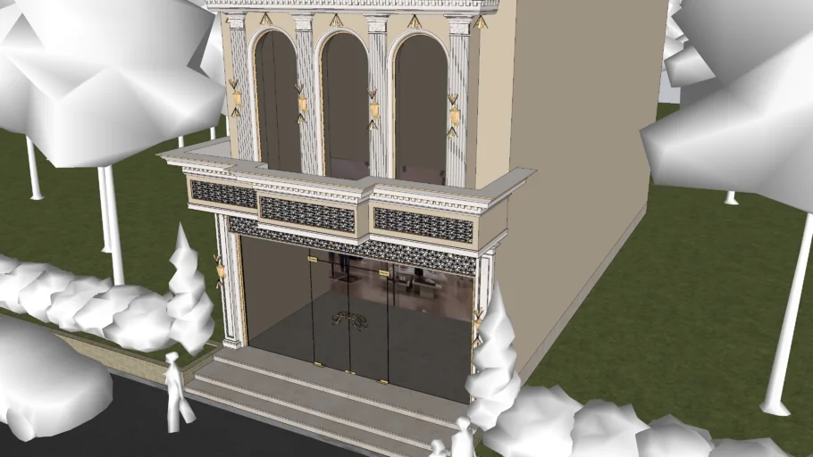 Retail Store 3d Model