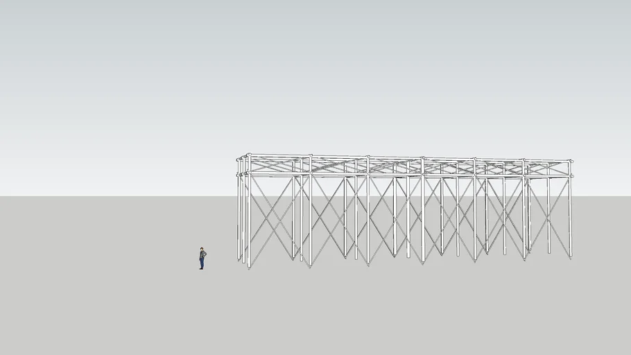scaffold mini model | 3D Warehouse