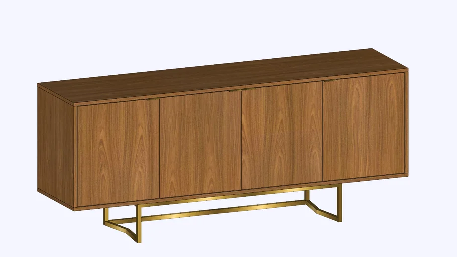 Buffet Dallas 4 portas 180cm