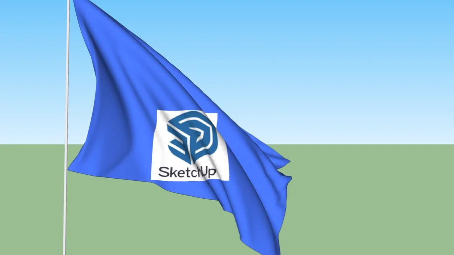 Bandera de Sketchup