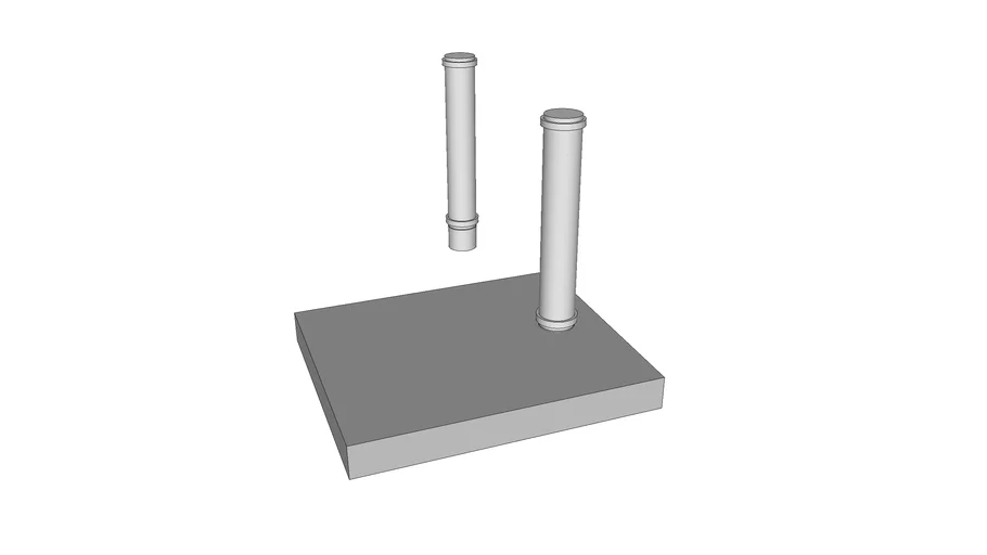 Marshalls RhinoGuard 25/40 Shallow Mount Protective Bollard 