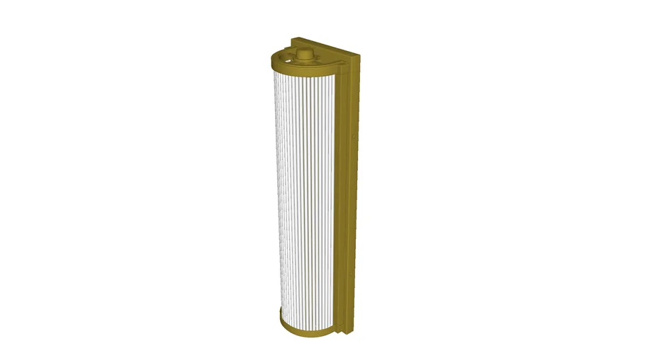 Dresser Long Glass Rod Light