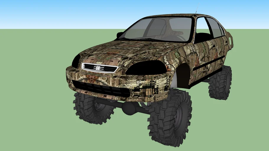 Redneck Honda Civic