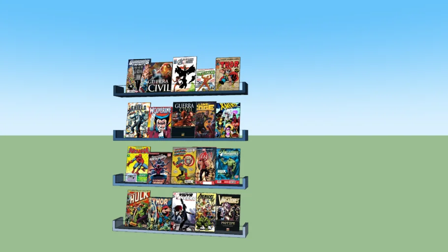 Revistas em quadrinhos HQ Marvel