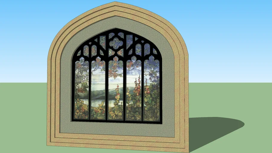 stained glass window