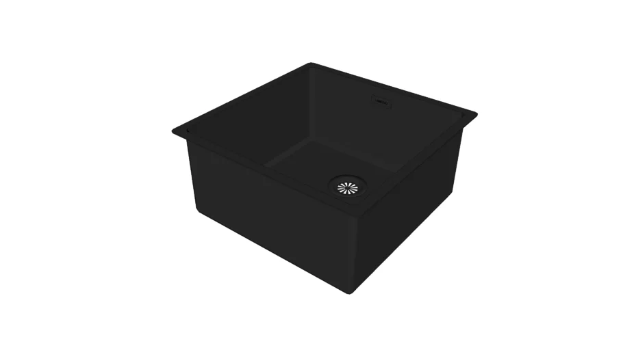 Lanesto Urban spoelbak 40 x 40 Gun Metal