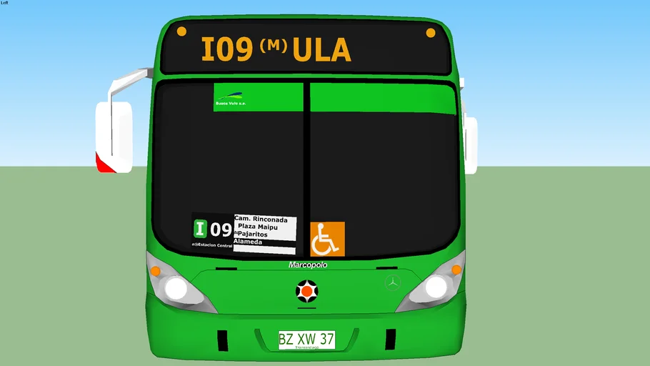 volvo b7r urbano transantiago