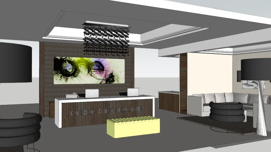 Modern Medical Office Reception