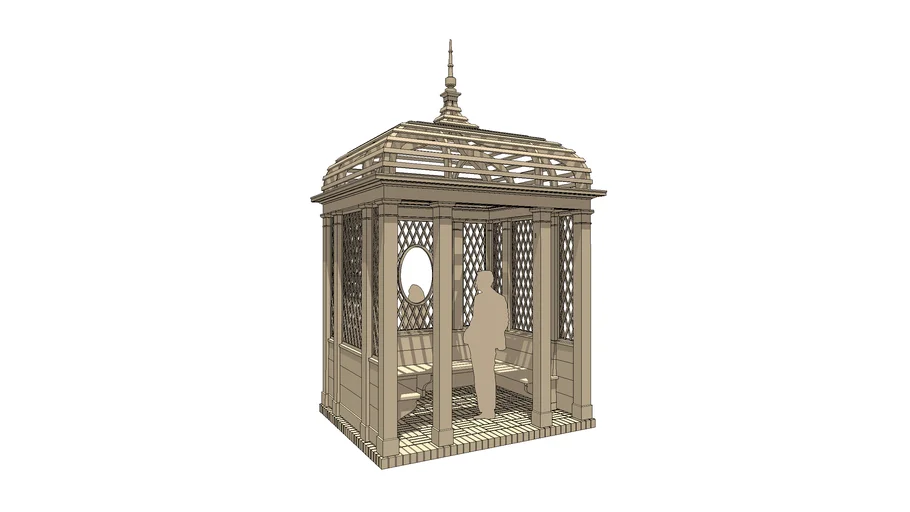 Mahogany pavilion