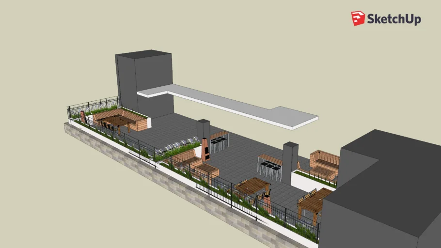 Rooftop terrace