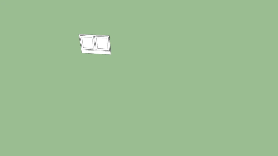 Inset panel w/ chambered edging 1 | 3D Warehouse