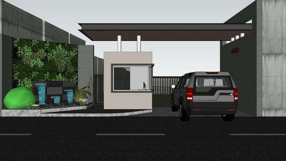 Entrance Arch _ Farm house