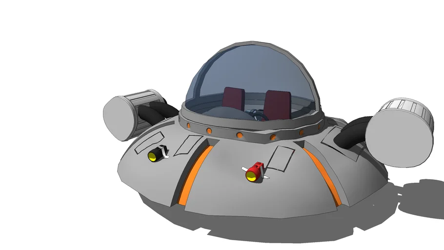 Spaceship - Rick And Morty 