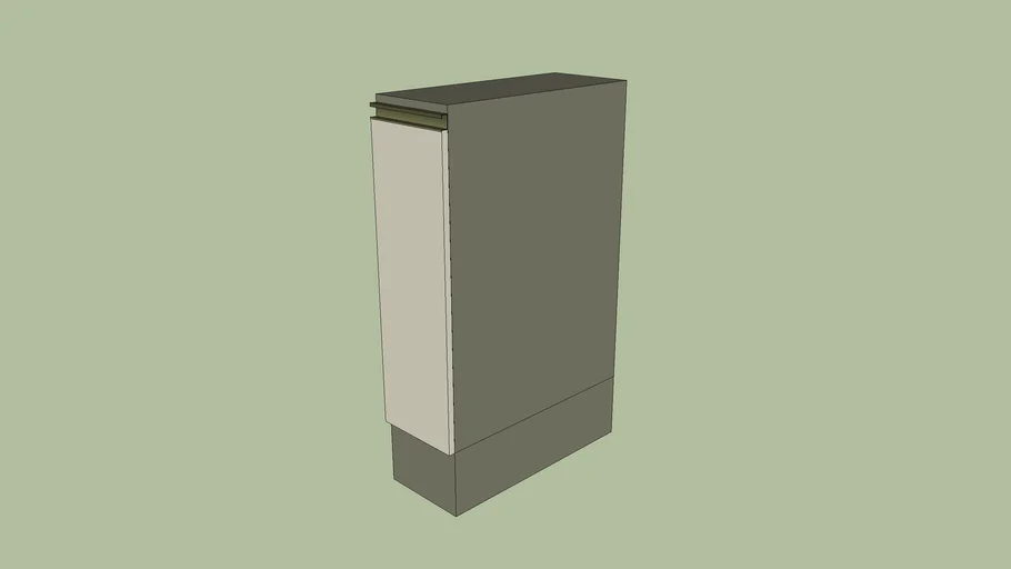 Cozinha Henn - Connect - Balcão para Condimentos 200 mm 675x2000x510