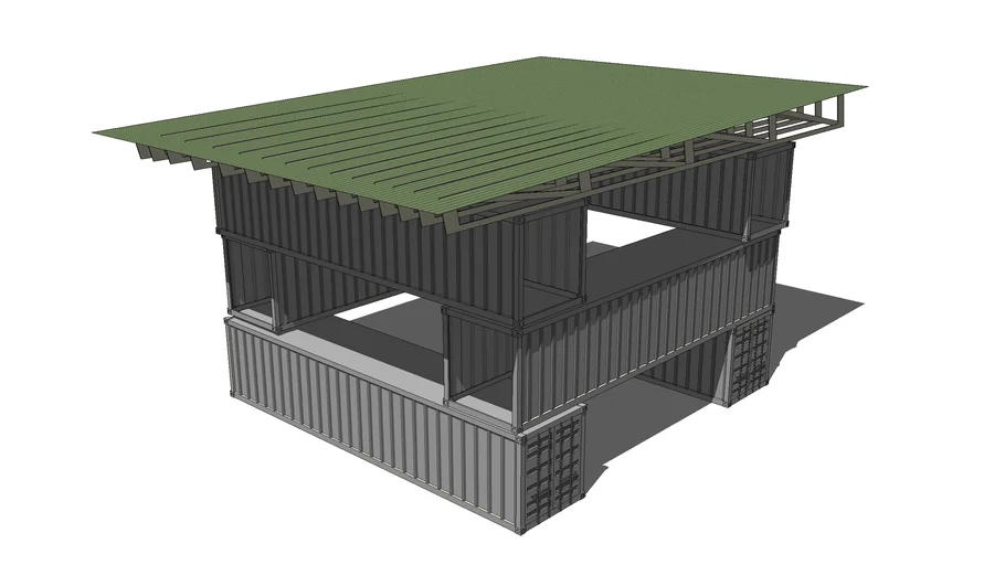 Container House | 3D Warehouse