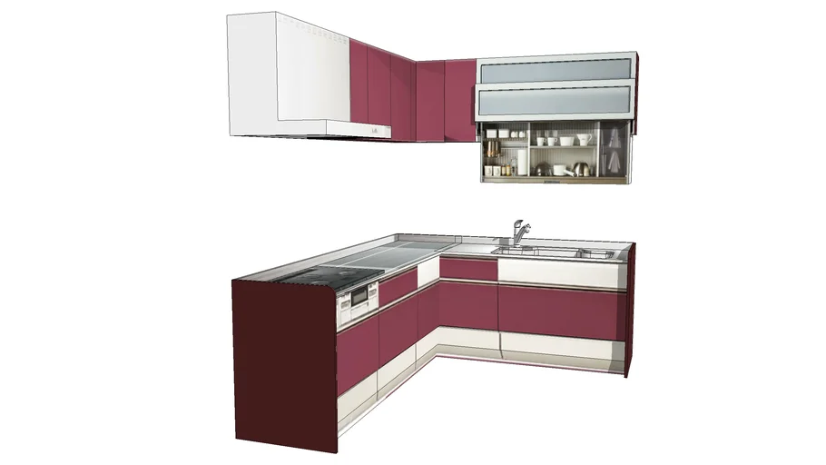 System Kitchen L-Style 2550