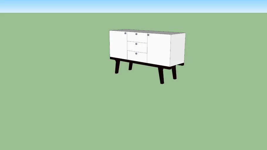 buffet modern west elm